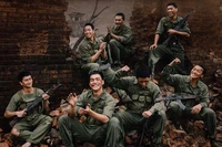 Le long métrage « Pluie rouge », réalisé par l’artiste émérite Dang Thai Huyên et produit par le Cinéma de l’Armée populaire. Photo: www.qdnd.vn