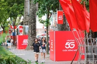 Le réseau 5G de Viettel couvrira intégralement les sites des célébrations du 80ᵉ anniversaire de la Fête nationale, grâce à 1.700 stations offrant un débit jusqu’à dix fois supérieur à celui de la 4G. Photo: VNA