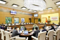 Vue d'ensemble de la conférence, à Hanoi, le 26 février. Photo: VNA