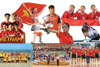 Le sport vietnamien signe une année historique de performances et de records. Photo : VNA