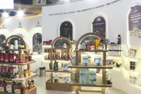 Le stand du groupe Trung Nguyen Legend au Salon international de l’alimentation et de l’hôtellerie (AAHAR) en Inde. Photo: VNA