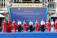 La cérémonie d'ouverture de l'exposition. Photos: CVN