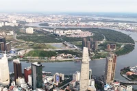 Un coin de Hô Chi Minh-Ville. Photo : dangcongsan.vn