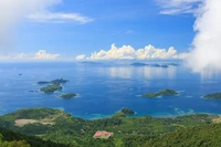 Vue panoramique de Lahad Datu, à l'est de l’État du Sabah, en Malaisie. Photo : Wikipédia