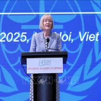 L'ambassadrice d'Australie au Vietnam, Gillian Bird. Photo: VNA