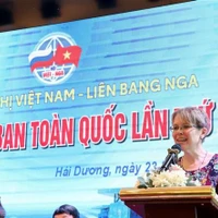 Svetlana Evgenevna Galzunova, représentante de l'Association d'amitié Russie – Vietnam. Photo: VNA