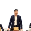 Le vice-gouverneur de la Banque d’État du Vietnam (BEV), Pham Thanh Ha, s'exprime. Photo : VNA
