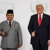 Le président indonésien Prabowo Subianto (à gauche) et le président américain Donald Trump. Photo: Politico