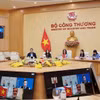 Lors de la réunion. Photo : ministère vietnamien de l’Industrie et du Commerce