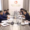 Panorama de la séance de travail. Photo : ministère des Affaires étrangères du Vietnam