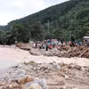 Le paysage de désolation laissé par les crues dans la commune de Muong Than, province de Lai Chau. Photo: VNA
