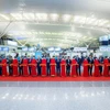 Lors de la cérémonie d'inauguration du projet d’extension du terminal international T2 de l’aéroport de Noi Bai. Photo : VNA
