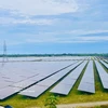Les centrales solaires Gio Thanh 1 et Gio Thanh 2 ont une capacité totale de 100 MWc et représentent un investissement total de 2 300 milliards de VND. (Photo : VNA)