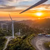 Vue en perspective du projet de centrale éolienne Quang Ninh 1. Photo : Département provincial de la construction de Quang Ninh.
