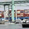 Port de fret à Bangkok, Thaïlande, le 3 avril 2025. Photo: Reuters/VNA