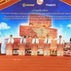 Cérémonie de mise en chantier du projet de place du centre administratif de Hô Chi Minh-Ville et du projet de la ligne 2 du métro, tronçon Ben Thanh – Thu Thiem. Photo : VNA