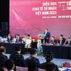 Le Premier ministre Pham Minh Chinh s'exprime lors de l'événement. Photo: VNA