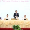Le ministre-président du Bureau du gouvernement, Trân Van Son s'exprime. Photo: VNA