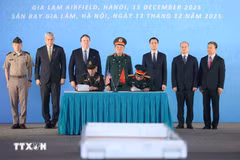 Cérémonie de signature pour le 171e rapatriement des ossements de militaires américains. Photo: VNA