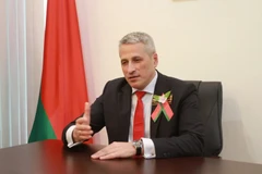 L'ambassadeur de Biélorussie au Vietnam, Uladzimir Baravikou.