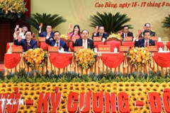 Ouverture du 20e congrès provincial du Parti de Cao Bang, mandat 2025-2030