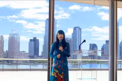 La professeure associée et docteure Nguyen Thi Lan Anh, vice-directrice de l’Académie diplomatique du Vietnam et candidate du Vietnam, a été élue juge du Tribunal international du droit de la mer (TIDM/ITLOS) pour le mandat 2026-2035. Photo: VNA