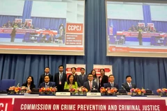 Le Vietnam à la 34e session de la Commission pour la prévention du crime et la justice pénale. Photo : Mofa