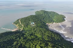 Un aperçu de l'archipel de Hon Khoai, province de Cà Mau. Photo : VNA