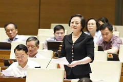 La ministre de l'Intérieur, Pham Thi Thanh Trà. Photo: VNA