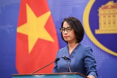 La porte-parole du ministère vietnamien des Affaires étrangères, Pham Thu Hang. Photo : VNA