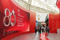 L’exposition “80 ans de marche pour l’Indépendance - la Liberté - le Bonheur” se tiendra au Centre national des expositions à Dông Anh, Hanoï. Photo : CTV/CVN