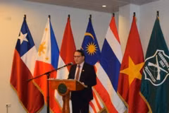 L'ambassadeur du Vietnam au Chili, Nguyên Viêt Cuong. Photo : VNA