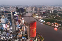 Ho Chi Minh-Ville se développe rapidement pour devenir un centre urbain et financier de premier plan en Asie du Sud-Est. Photo : VNA