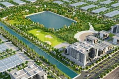 Vue en perspective du parc industriel Prodezi Long An. Photo : https://tapchikinhtetaichinh.vn/