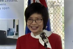 L'ambassadrice Tôn Thi Ngoc Huong, cheffe de la Mission permanente du Vietnam auprès de l'ASEAN. Photo: VNA
