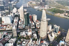 La tour financière Bitexco, située au centre de Ho Chi Minh-Ville. Photo: VNA