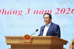 Le Premier ministre Pham Minh Chinh. Photo: VNA