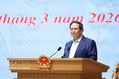 Le Premier ministre Pham Minh Chinh. Photo: VNA
