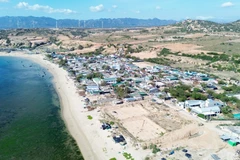 Le projet de centrale nucléaire Ninh Thuan 1 devrait être construit au hameau de Vinh Truong, commune de Phuoc Dinh, district de Thuan Nam. Photo: VNA