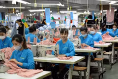 En 2024, le chiffre d’affaires des exportations de textiles et de vêtements atteindra environ 43,6 milliards de dollars. Photo: VietnamPlus