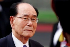 Kim Yong Nam, ancien président du Comité permanent de l'Assemblée populaire suprême (APS) de la RPDC. Photo: Reuters