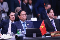 Le PM Pham Minh Chinh au 28e Sommet ASEAN+3. Photo : VNA