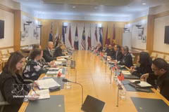 Lors de la séance de travail entre l'ACC et le ministère australien de l'Intérieur. Photo : VNA