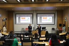 Atelier sur l'IA organisé par l'Association des intellectuels vietnamiens au Royaume-Uni et en Irlande (VIS) en février 2026 à Cambridge, Royaume-Uni. Photo : VNA