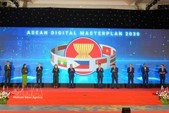 Cérémonie de clôture de la 6ᵉ réunion des ministres du Numérique de l’ASEAN. Photo: VNA 