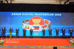 Cérémonie de clôture de la 6ᵉ réunion des ministres du Numérique de l’ASEAN. Photo: VNA 