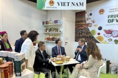 L'ambassade du Vietnam en Italie à la 41e édition de la Foire agricole Macfrut. Photo: VNA