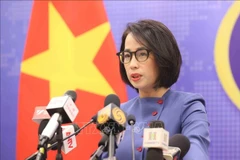 La porte-parole du ministère vietnamien des Affaires étrangères, Pham Thu Hang. Photo : VNA