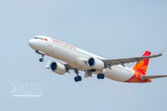 Avion de la compagnie Sun PhuQuoc Airways. Photo : VNA