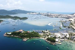 Un coin de la zone économique de Vân Phong, province de Khanh Hoa. Photo : nhandan.vn